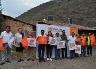 Inician obra de drenaje sanitario en Jaripeo, municipio de Charo