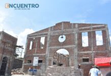 Avanza construcción del templo de San Jerónimo, en La Nopalera