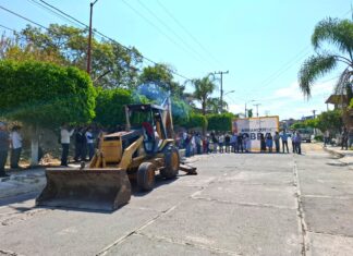 Inicia en Indaparapeo la etapa final de rehabilitación de la Avenida Morelos