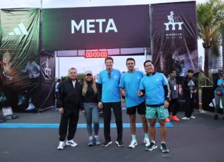 Celebra Alfonso Martínez exitosa Carrera Adidas Morelia 2026