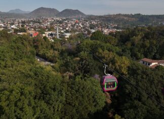 Teleférico de Uruapan, con el costo más accesible de los teleféricos del país