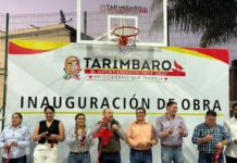 Alcalde Eric Gaona apertura nuevo espacio deportivo para Santa María