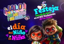 ¡Jalo por las Niñas y Niños! Brincolines, botargas y sorpresas este 30 de abril en el DIF Michoacán