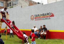 Inaugura Eric Gaona Parque Recreativo en la comunidad de San Carlos, Uruétaro