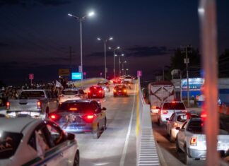 Abren carriles superiores del puente Independencia en Morelia