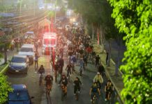 Gran ambiente en la rodada nicolaita