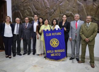 Sandra Arreola propone declarar el 23 ee abril como “Día Estatal del Rotarismo” en Michoacán