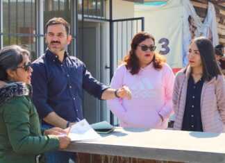 Yankel Benítez Silva se reúne con la comunidad del Telebachillerato en Cotzurio, Tenencia de Chiquimitío