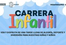 El Gobierno Municipal de Indaparapeo invita a la gran Carrera Infantil 2026