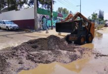 SCOP ha retirado más de 29 metros cúbicos de azolve en Paso Catrinas