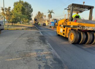 Michoacán fortalece conectividad en el Bajío; rehabilitan carretera en Penjamillo