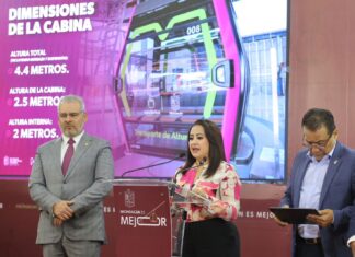 Bedolla presenta cabinas de última generación para el teleférico de Morelia
