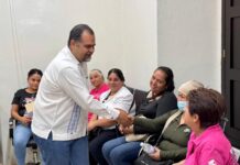 Entrega Víctor Vázquez apoyos a Guerreras y Guerreros de Puruándiro