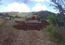 Jordan Reyes pone en marcha rehabilitación del camino entre Buenavista y Las Canoas