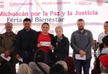Llevan Feria del Bienestar a Maravatío con histórica inversión ambiental y social
