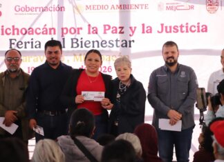 Llevan Feria del Bienestar a Maravatío con histórica inversión ambiental y social