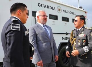 Reconoce Bedolla entrega y valentía de la Guardia Nacional; pilar de paz y proximidad social