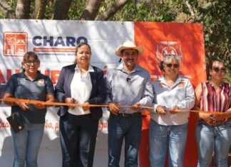 Inauguran red de drenaje sanitario en Jaripeo; beneficiará a decenas de familias