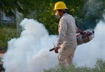 Realiza Cuitzeo Campaña de Fumigación para prevenir enfermedades transmitidas por vectores