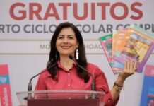 Michoacán, primer lugar nacional en entrega de Libros de Texto: Gabriela Molina