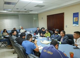 Encabeza Adolfo Torres reunión estratégica con jefas y jefes de sector del Ooapas
