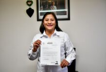 Celeste Ascencio solicita licencia al Senado y reafirma su compromiso con la transformación de Michoacán
