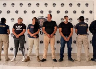 Anuncia Fiscal Carlos Torres Piña captura de policías ministeriales y un municipal
