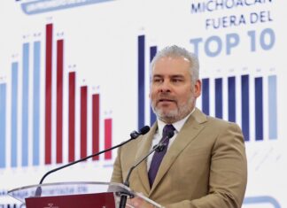 Baja en la incidencia delictiva en Michoacán, no es casualidad, afirma Bedolla