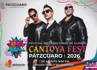 Moenia iluminará la noche de clausura del Cantoya Fest Pátzcuaro 2026