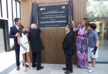 Alfonso Martínez y Paola Delgadillo inauguran la Casa del Adulto Mayor