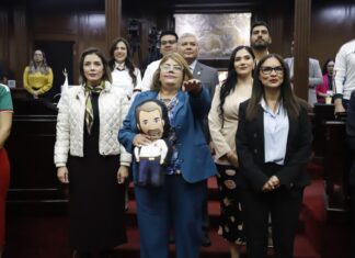 Toma protesta como diputada a Julieta García Zepeda; suple a Fabiola Alanís