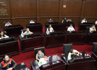 Congreso del Estado recibe a niñas y niños que participarán en el Parlamento Infantil Incluyente 2026