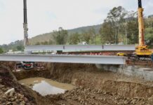 Con colocación de trabes, avanza recta final del segmento 5 del Segundo Anillo Periférico de Morelia