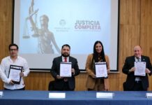 Fortalecen Tribunal de Disciplina Judicial y Fiscalía Anticorrupción coordinación para combatir la corrupción