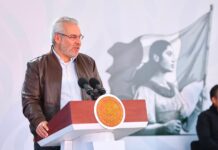 Ante Sheinbaum, destaca Bedolla avances del Plan Michoacán en seguridad, infraestructura y educación