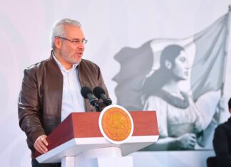 Ante Sheinbaum, destaca Bedolla avances del Plan Michoacán en seguridad, infraestructura y educación