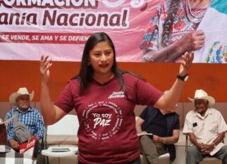En Puruándiro, Celeste Ascencio destaca el papel de las personas adultas mayores en la transformación