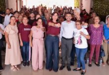 Desde Apatzingán, Gaby Molina convoca a fortalecer el Segundo Piso de la Transformación