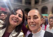 Con Claudia Sheinbaum, Michoacán avanza hacia la paz: Gaby Molina.