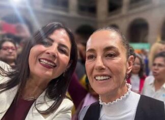 Con Claudia Sheinbaum, Michoacán avanza hacia la paz: Gaby Molina.