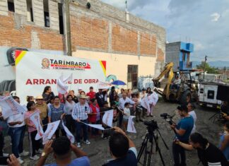 Inició la pavimentación con concreto hidráulico de la calle Malasia en Metrópolis III