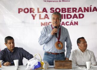 La unidad del pueblo es el baluarte para consolidar la transformación de Michoacán: Raúl Morón