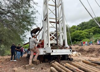 Conagua Michoacán arranca construcción de pozo profundo en Huandacareo