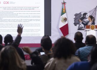 El Tratado entre México, Estados Unidos y Canadá (T-MEC) se mantiene hasta el 2036: Presidenta Sheinbaum