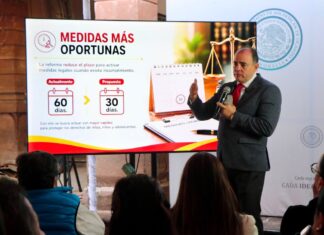 Baltazar Gaona destaca aprobación de reforma que establece penas de hasta 5 años de prisión para deudores alimentarios