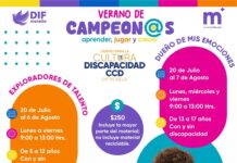 Paola Delgadillo invita a cursos de verano incluyentes en el Centro para la Cultura de la Discapacidad