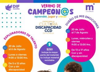 Paola Delgadillo invita a cursos de verano incluyentes en el Centro para la Cultura de la Discapacidad