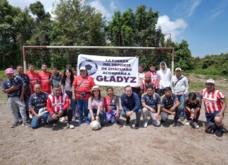 Impulsar el deporte para transformar Michoacán, coinciden Gladyz Butanda y jugadores de futbol