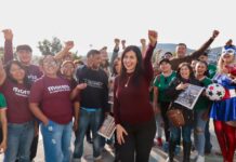 Gaby Molina llama a recibir y fortalecer en Michoacán a Claudia Sheinbaum