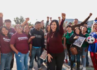 Gaby Molina llama a recibir y fortalecer en Michoacán a Claudia Sheinbaum